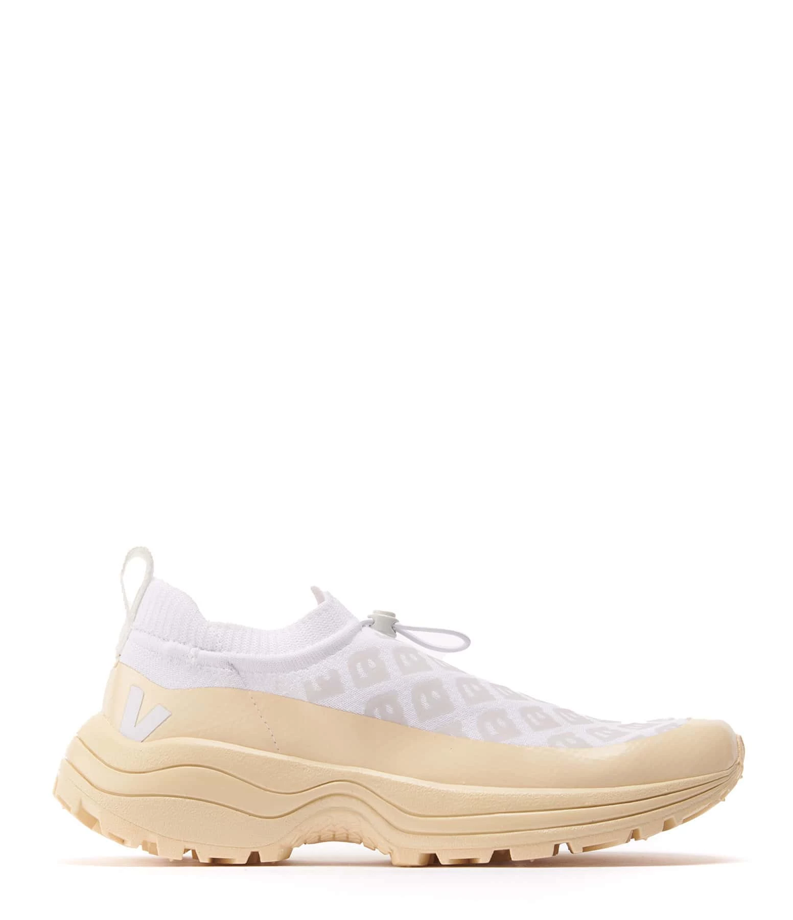 Baskets V-Knit Blanc, Collaboration Veja X Amélie Pichard 3 Baskets V-Knit Blanc, Collaboration Veja X Amélie Pichard