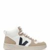 Veja Baskets V 15 Chromefree Cuir Extra Blanc Nautico