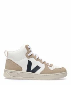 Veja Baskets V 15 Chromefree Cuir Extra Blanc Nautico