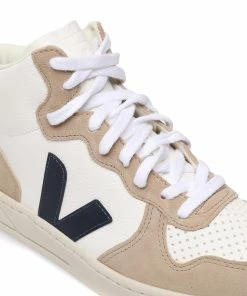 Veja Baskets V 15 Chromefree Cuir Extra Blanc Nautico -Golden Goose-boutique vejav48969 pck20230214 4