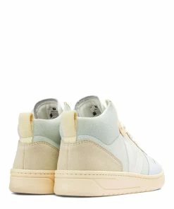 Veja Baskets V 15 Cuir Suédé Jade Blanc Multicolore -Golden Goose-boutique vq0303130a 3