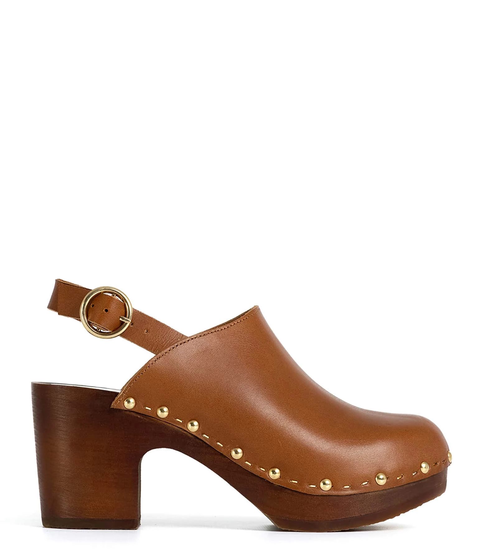 Sabot Youyou Sabots Yboo Bois Cuir Tan 3 Sabot Youyou Sabots Yboo Bois Cuir Tan