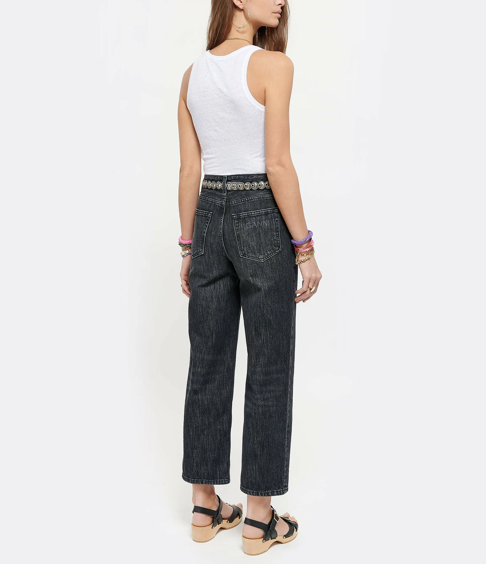 Sabot Youyou Sabots Yvy Bois Cuir Noir 9 Sabot Youyou Sabots Yvy Bois Cuir Noir – Image 7
