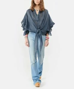 Sabot Youyou Sabots Yssa Bois Cuir Camel -Golden Goose-boutique youyo look20210223 344