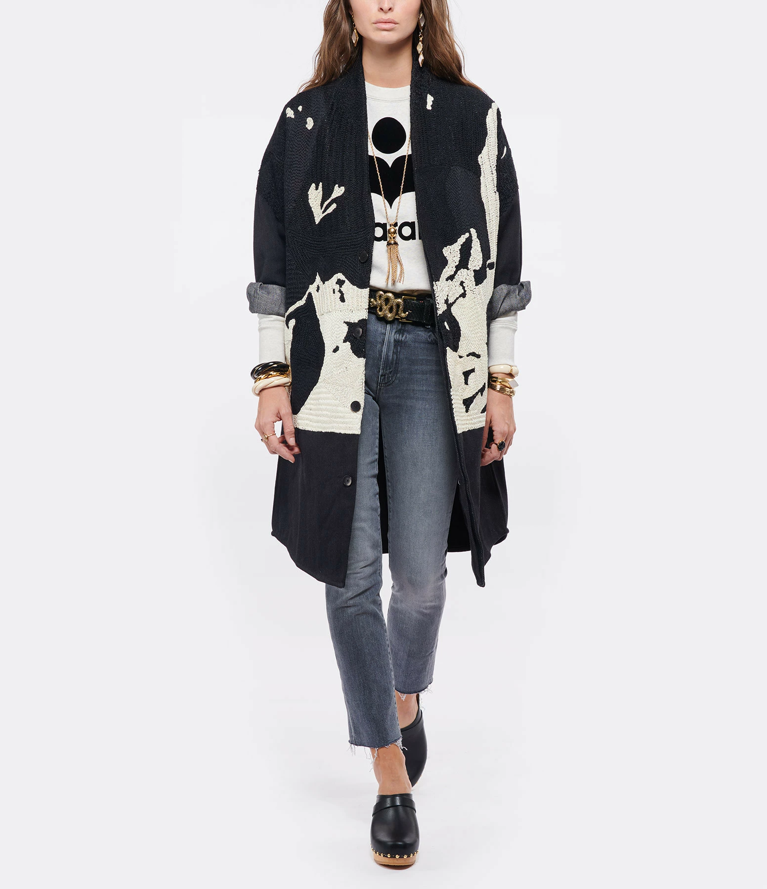 Sabot Youyou Sabots Yrma Rock Bois Cuir Noir 8 Sabot Youyou Sabots Yrma Rock Bois Cuir Noir – Image 6