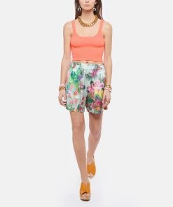 Sabot Youyou Sabots Yzis Bois Cuir Papaye -Golden Goose-boutique youyo look20211201 26