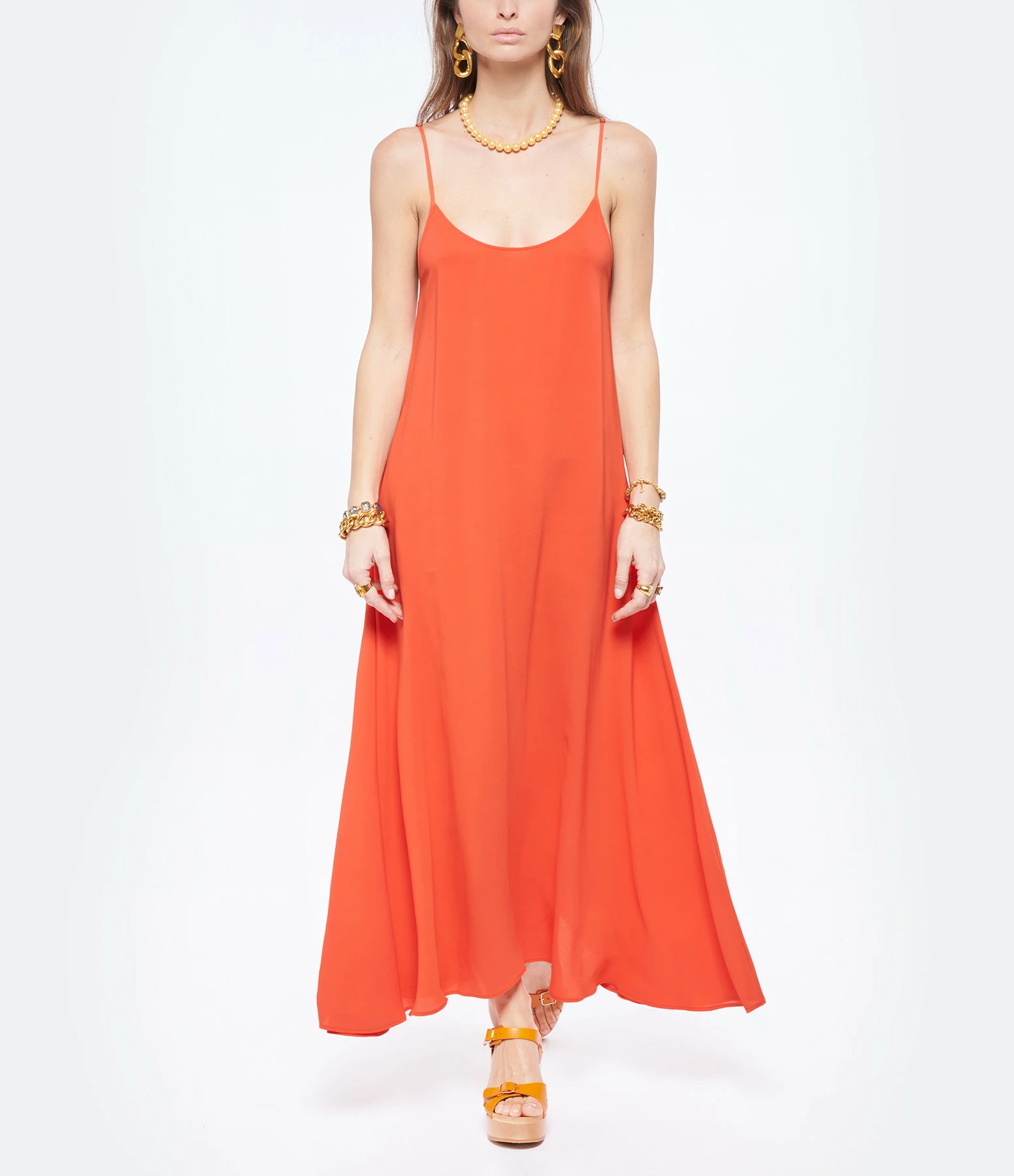 Sabot Youyou Sabots Yris Bois Cuir Papaye 8 Sabot Youyou Sabots Yris Bois Cuir Papaye – Image 6