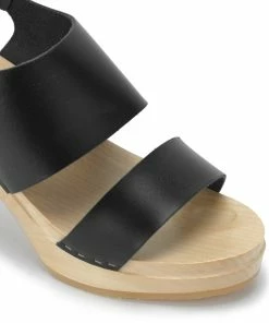 Sabot Youyou Sabots Yaya Bois Cuir Noir -Golden Goose-boutique youyo31720 pck20201222 4