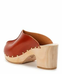 Sabot Youyou Sabots Yndies Bois Cuir Caramel -Golden Goose-boutique youyo31721 pck20210302 3