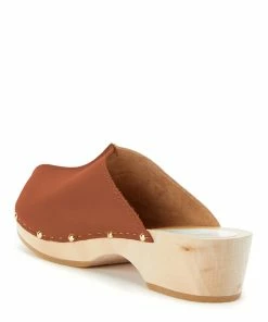 Sabot Youyou Sabots Yssa Bois Cuir Brique -Golden Goose-boutique youyo31724 pck20210218 2 1