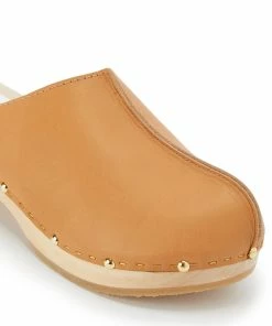 Sabot Youyou Sabots Yssa Bois Cuir Camel -Golden Goose-boutique youyo31724 pck20210218 4