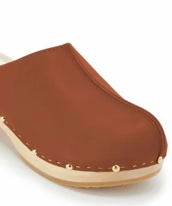 Sabot Youyou Sabots Yssa Bois Cuir Brique -Golden Goose-boutique youyo31724 pck20210218 4 1