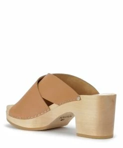 Sabot Youyou Sabots Yzis Bois Cuir Camel -Golden Goose-boutique youyo31727 pck20201222 3