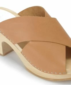 Sabot Youyou Sabots Yzis Bois Cuir Camel -Golden Goose-boutique youyo31727 pck20201222 4