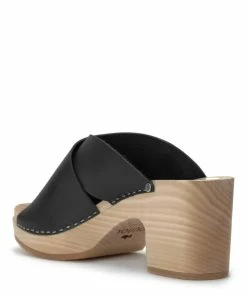 Sabot Youyou Sabots Yzis Bois Cuir Noir -Golden Goose-boutique youyo31728 pck20201222 3