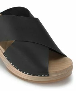 Sabot Youyou Sabots Yzis Bois Cuir Noir -Golden Goose-boutique youyo31728 pck20201222 4