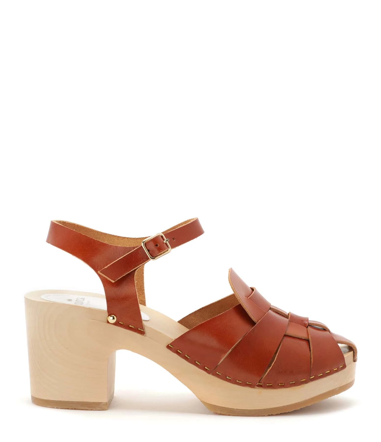 Sabot Youyou Sabots Yoyo Bois Cuir Caramel 3 Sabot Youyou Sabots Yoyo Bois Cuir Caramel