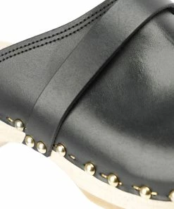 Sabot Youyou Sabots Yren Rock Bois Cuir Noir 11 Sabot Youyou Sabots Yren Rock Bois Cuir Noir -Golden Goose-boutique youyo39351 pck20211217 4