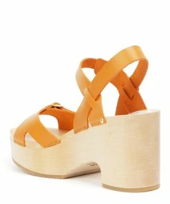 Sabot Youyou Sabots Yris Bois Cuir Papaye 10 Sabot Youyou Sabots Yris Bois Cuir Papaye -Golden Goose-boutique youyo39362 pck20211203 3