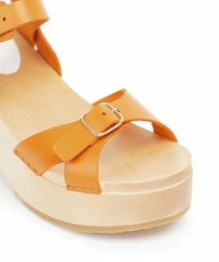 Sabot Youyou Sabots Yris Bois Cuir Papaye 11 Sabot Youyou Sabots Yris Bois Cuir Papaye -Golden Goose-boutique youyo39362 pck20211203 4