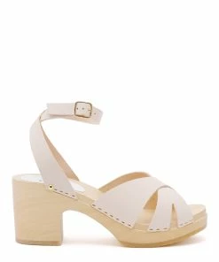 Sabot Youyou Sabots Ybiza Bois Cuir Latte