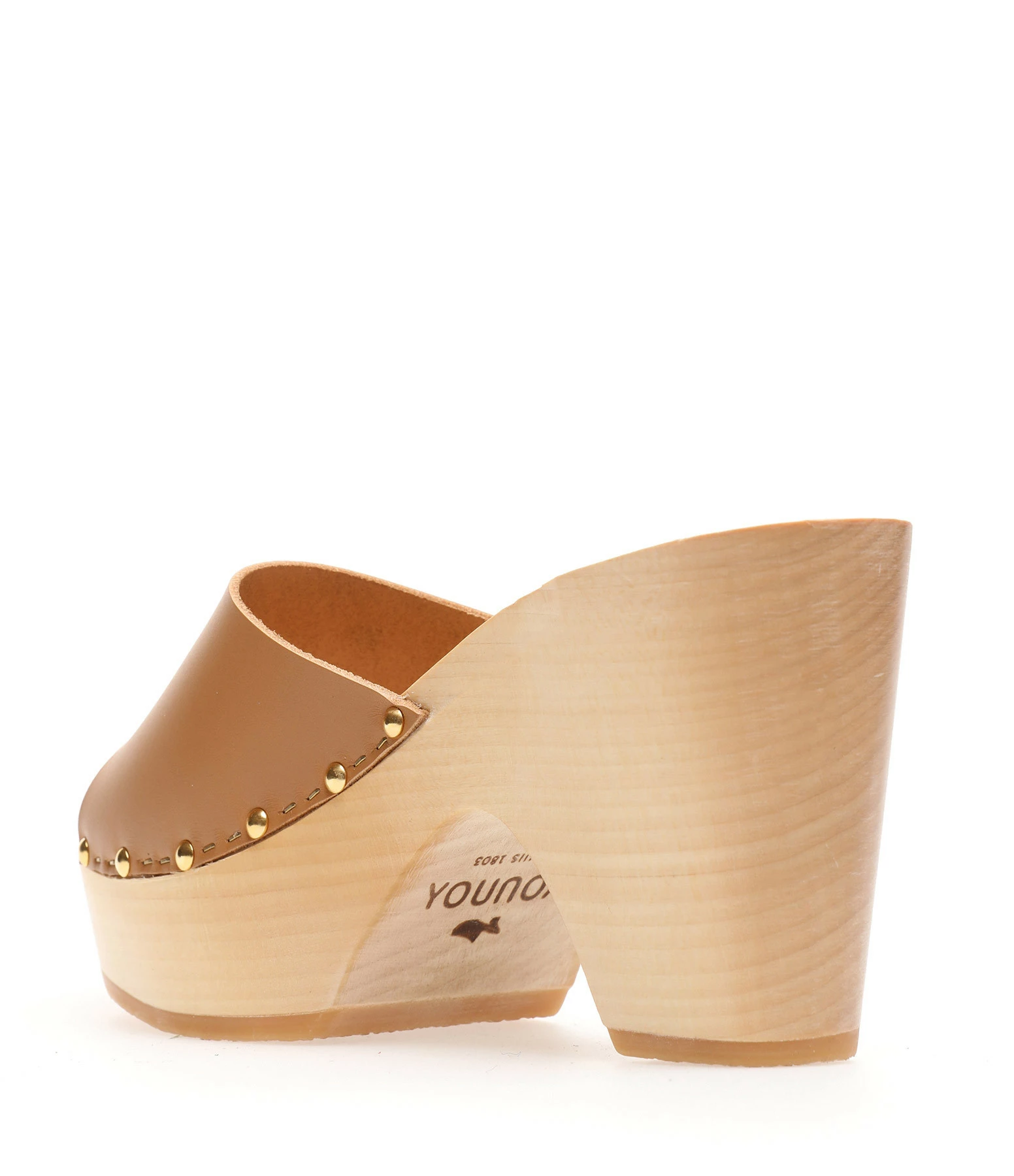 Sabot Youyou Sabots Ydil Cuir Camel 6 Sabot Youyou Sabots Ydil Cuir Camel – Image 4