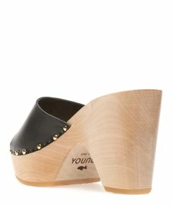 Sabot Youyou Sabots Ydil Cuir Noir 12 Sabot Youyou Sabots Ydil Cuir Noir -Golden Goose-boutique youyo51263 pck20230104 4