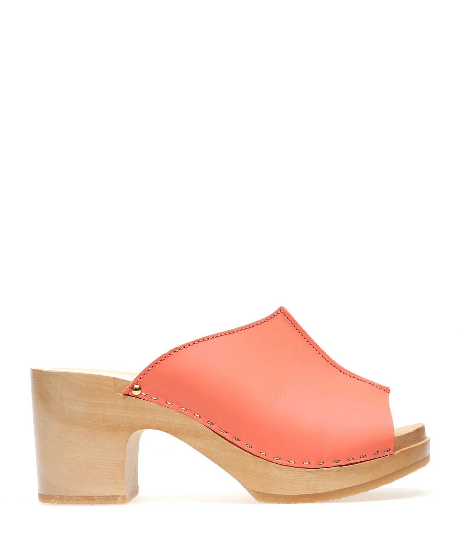 Sabot Youyou Sabots Ydol Cuir Neon Orange 3 Sabot Youyou Sabots Ydol Cuir Neon Orange