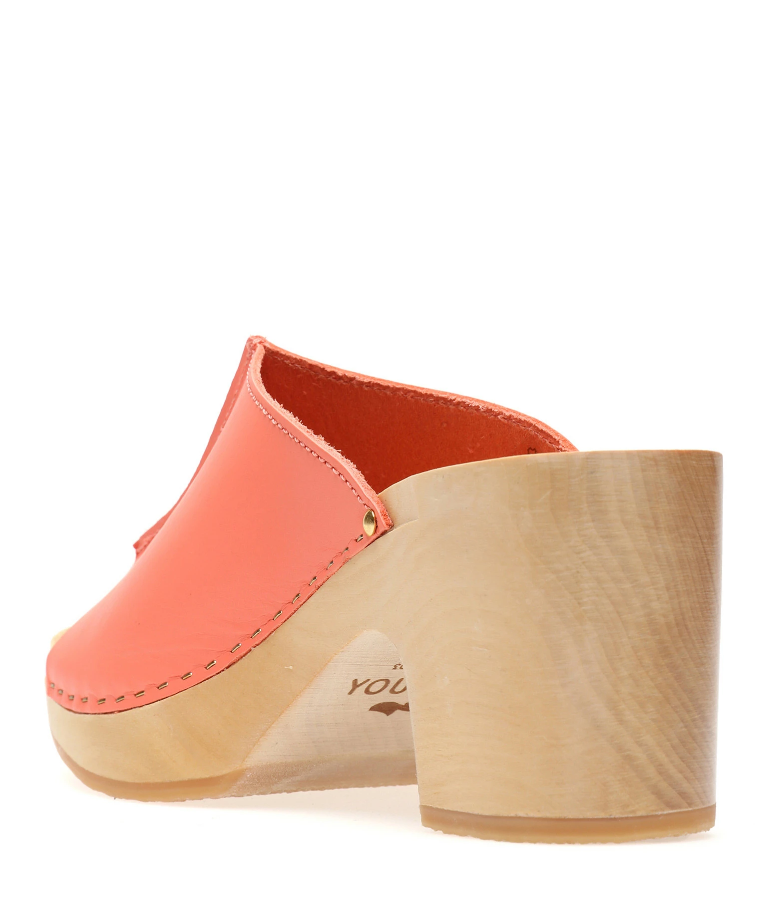 Sabot Youyou Sabots Ydol Cuir Neon Orange 6 Sabot Youyou Sabots Ydol Cuir Neon Orange – Image 4