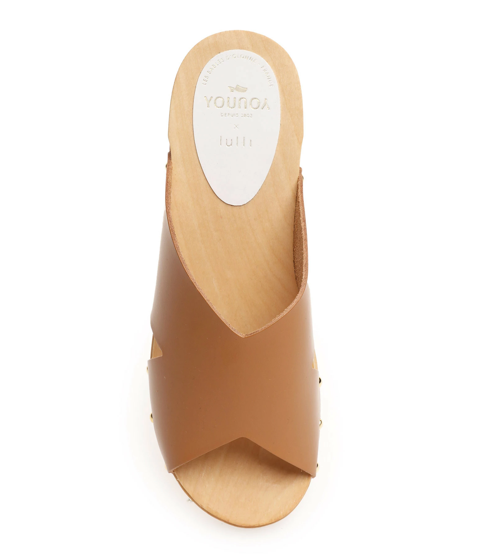 Sabot Youyou Sabots Yulli Cuir Camel, Exclu Lulli 4 Sabot Youyou Sabots Yulli Cuir Camel, Exclu Lulli – Image 2