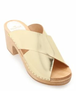 Sabot Youyou Sabots Yzis Cuir Doré -Golden Goose-boutique youyo51266 pck20230104 3
