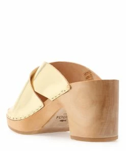 Sabot Youyou Sabots Yzis Cuir Doré -Golden Goose-boutique youyo51266 pck20230104 4