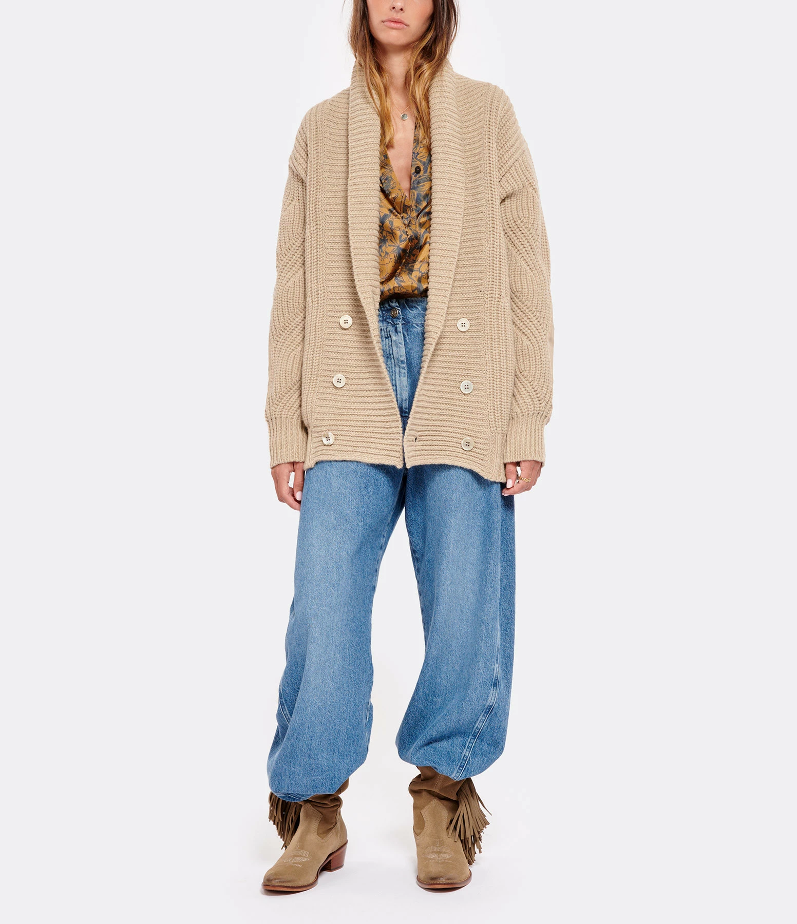 Zadig & Voltaire Bottines Pilar Cuir Suédé Taupe 13 Zadig & Voltaire Bottines Pilar Cuir Suédé Taupe – Image 11