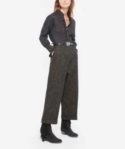 Zadig & Voltaire Bottines Pilar Cuir Suédé Noir -Golden Goose-boutique zadig look20220816 347 1 1