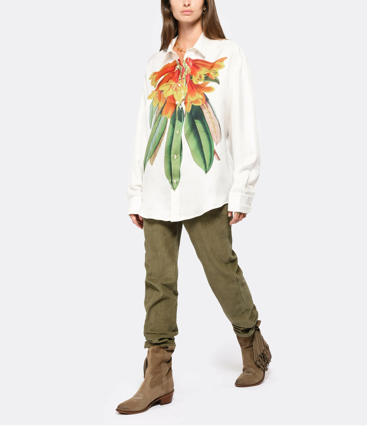 Zadig & Voltaire Bottines Pilar Cuir Suédé Taupe 16 Zadig & Voltaire Bottines Pilar Cuir Suédé Taupe – Image 14