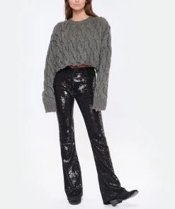 Zadig & Voltaire Bottines Pilar Cuir Suédé Noir -Golden Goose-boutique zadig look20221018 19 1