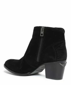 Zadig & Voltaire Bottines Molly Cuir Noir -Golden Goose-boutique zadig26306 pck20200721 3