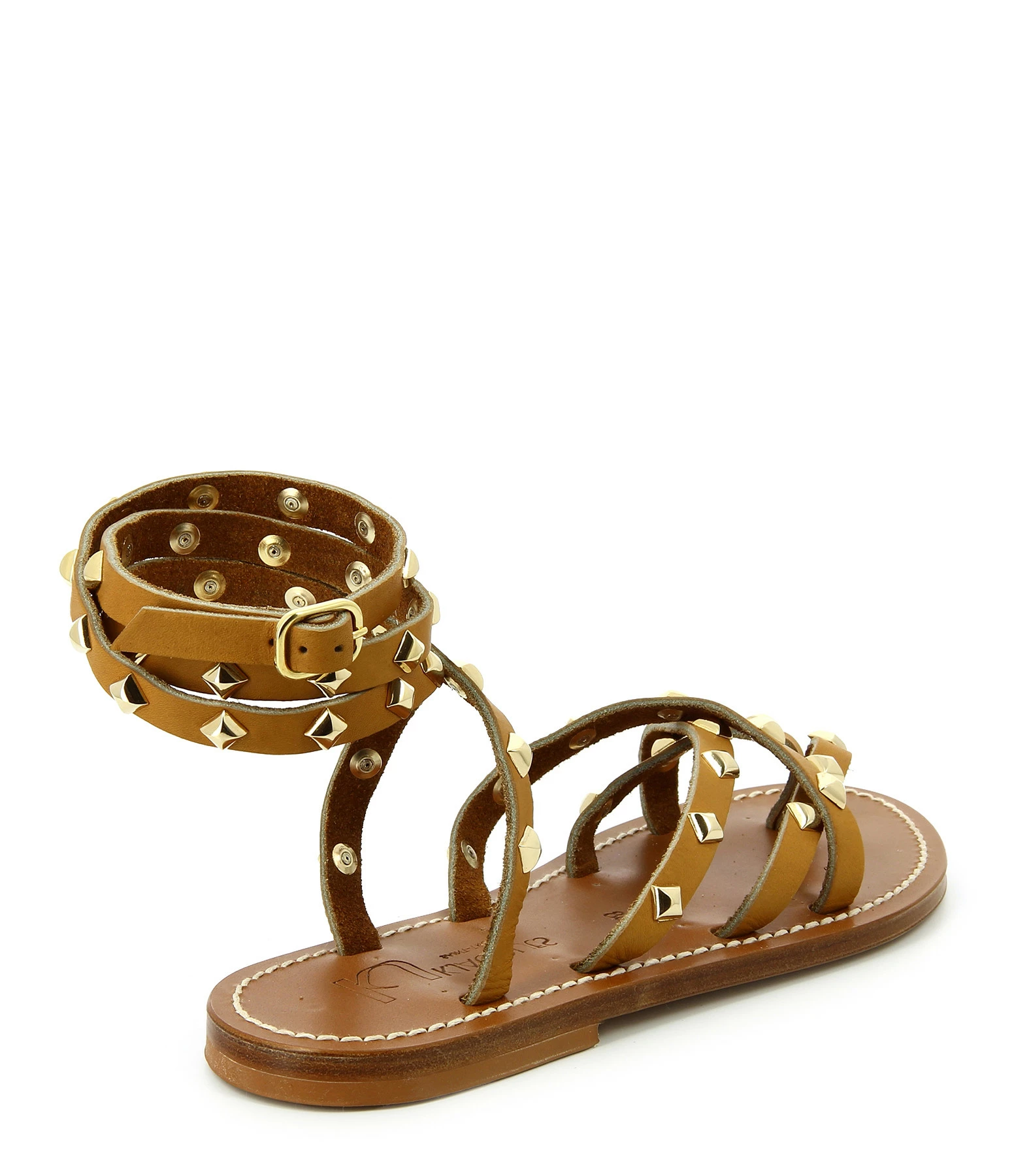 K.jacques Sandales ZenobiePyr Cuir Pul Naturel Or 5 K.jacques Sandales ZenobiePyr Cuir Pul Naturel Or – Image 3